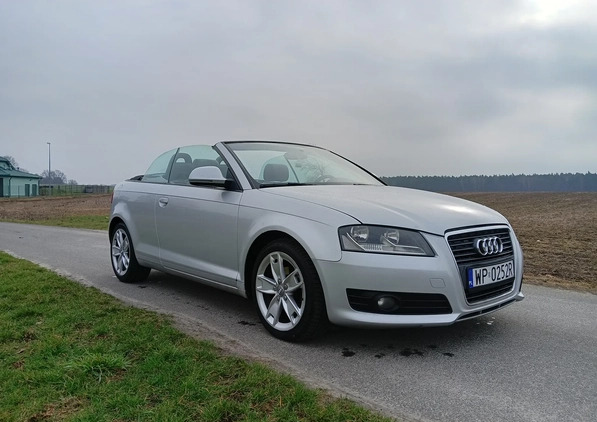 Audi A3 cena 25400 przebieg: 253900, rok produkcji 2010 z Gostynin małe 326